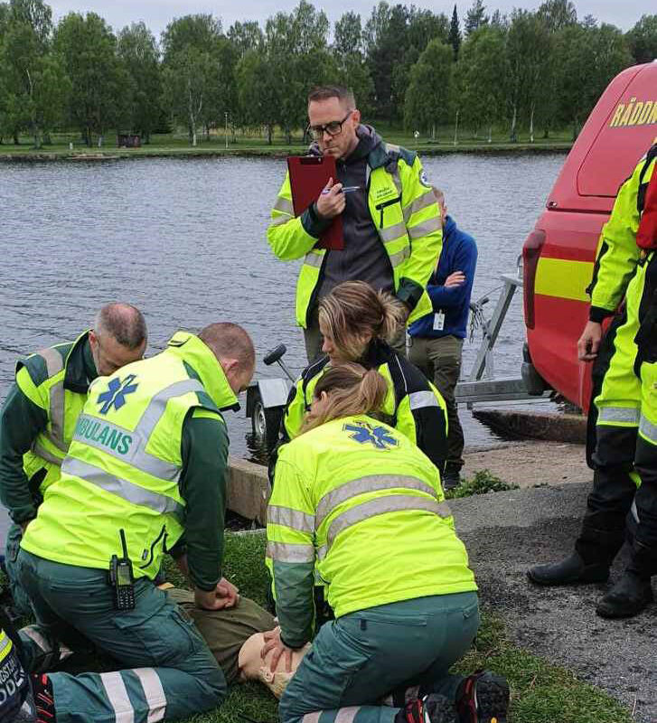 ambulanssjukvårdare i utbildning